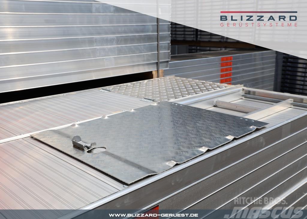 Blizzard S70 303,93 m² neues Gerüst mit Aluminiumböden Ліси будівельні, підйомники, вежі-тури