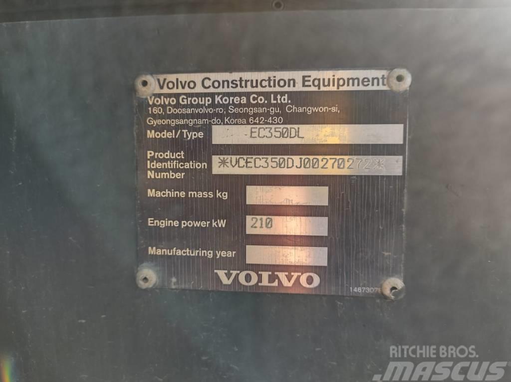 Volvo EC350DL Гусеничні екскаватори