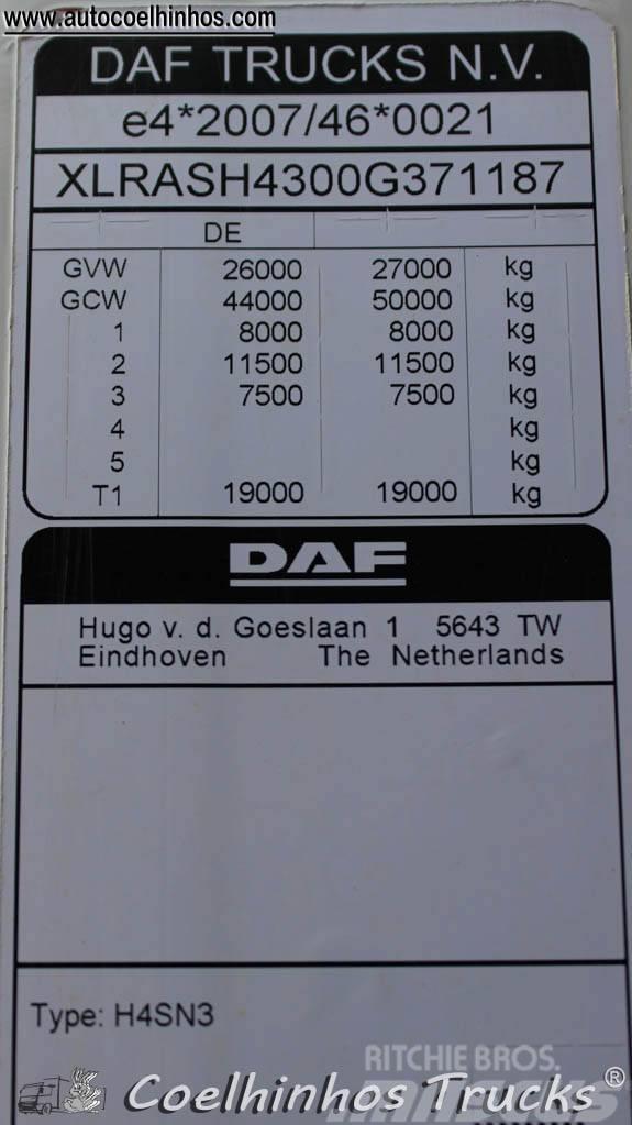 DAF XF 480 Шасі з кабіною