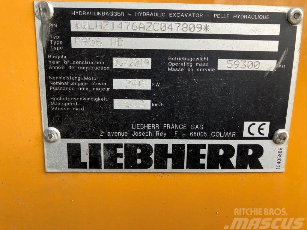 Liebherr R 956 Litronic Гусеничні екскаватори