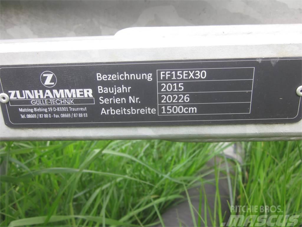 Zunhammer FF15EX30 Schleppschuh Verteiler Gestänge, 15 m, VO Розсіювачі гною