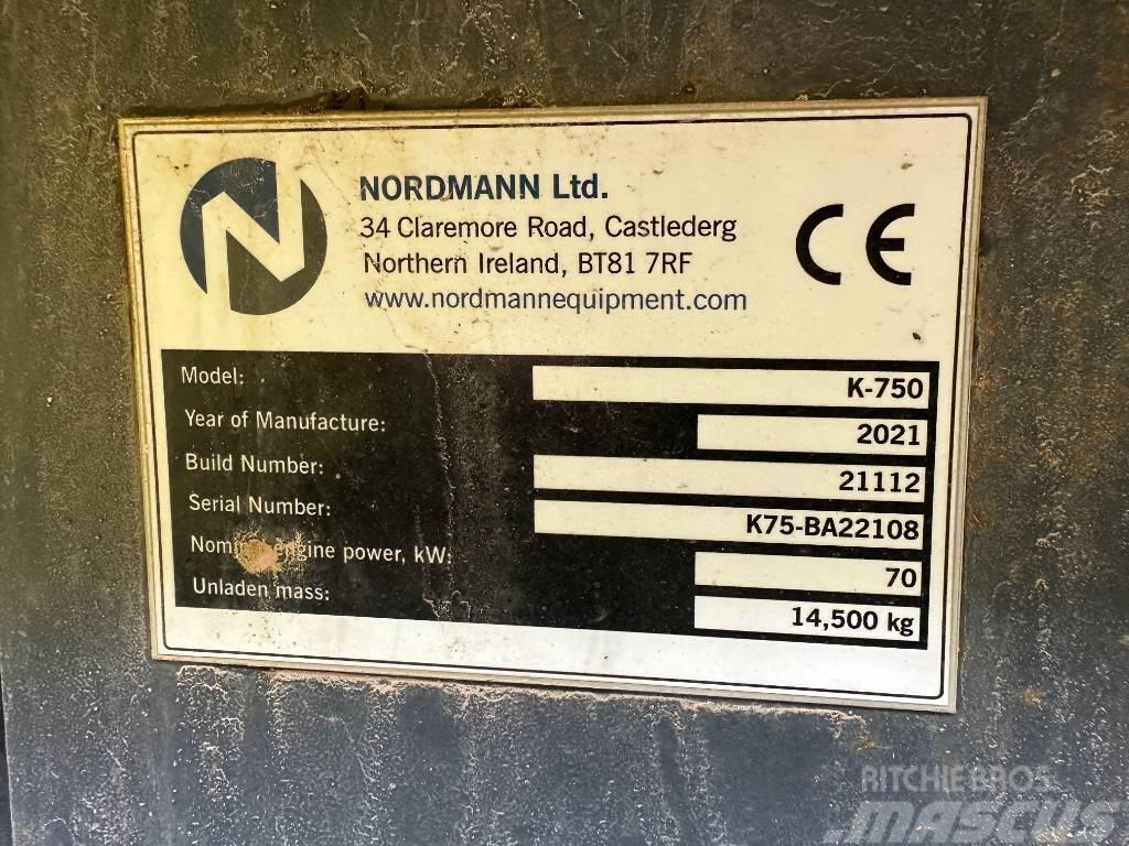  Nordmann  K 750 Backenbrecher Мобільні дробарки