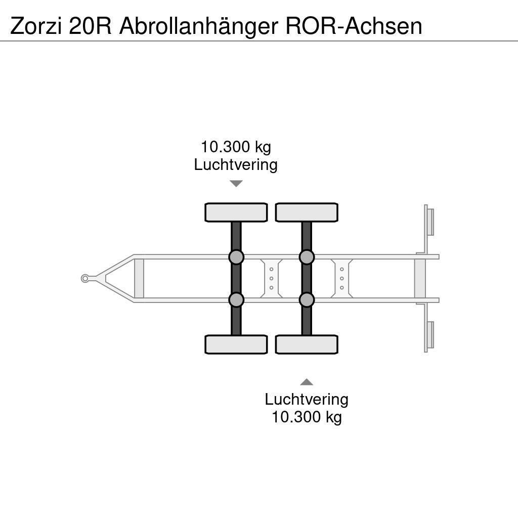 Zorzi 20R Abrollanhänger ROR-Achsen Інші причепи