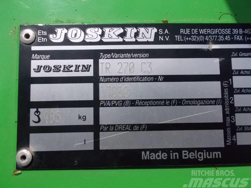 Joskin Brakpudser TR270C3 Газонні і лукові косилки