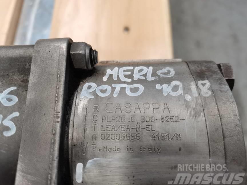Merlo 40.18 Roto {power steering pump Casappa} Гідравліка