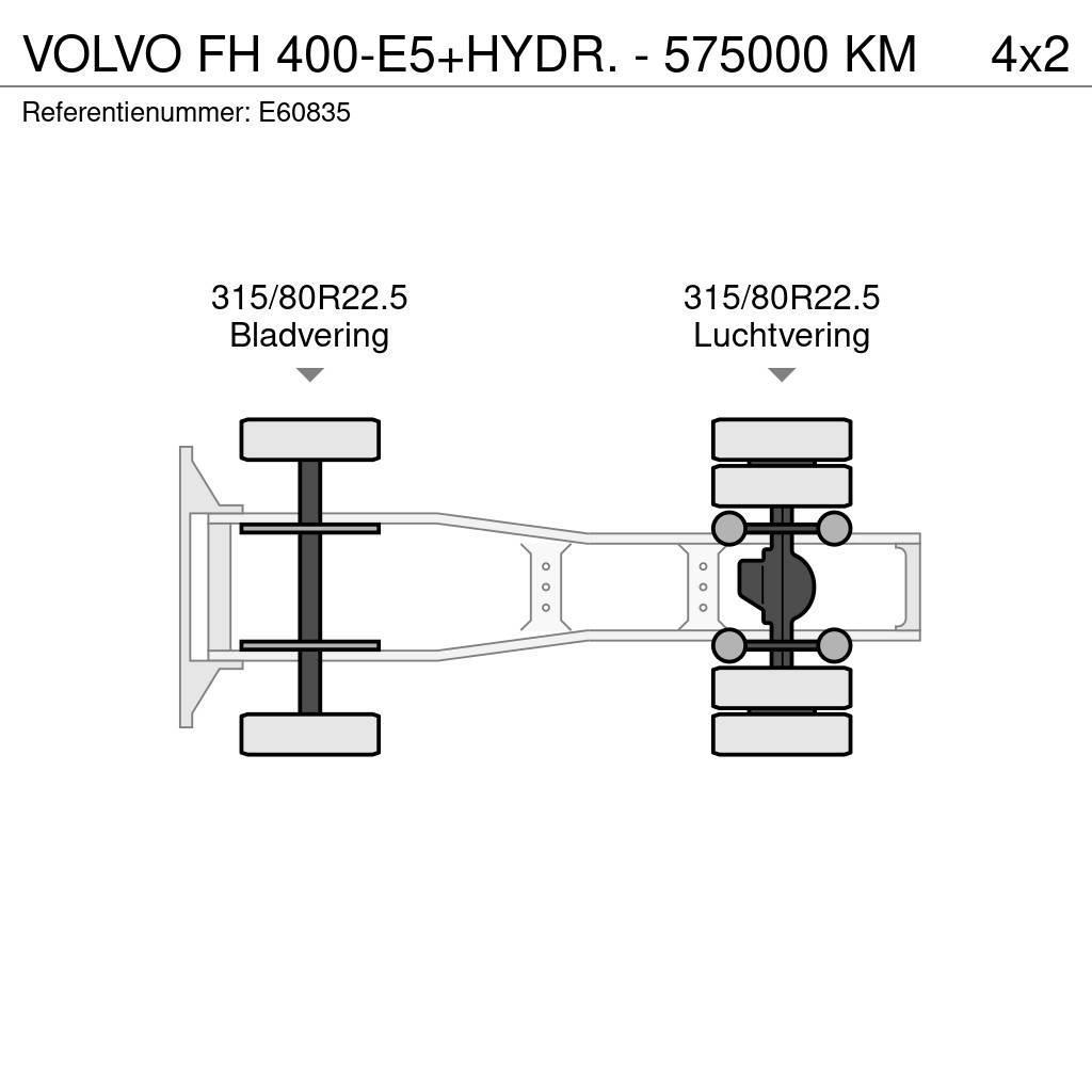 Volvo FH 400-E5+HYDR. - 575000 KM Тягачі