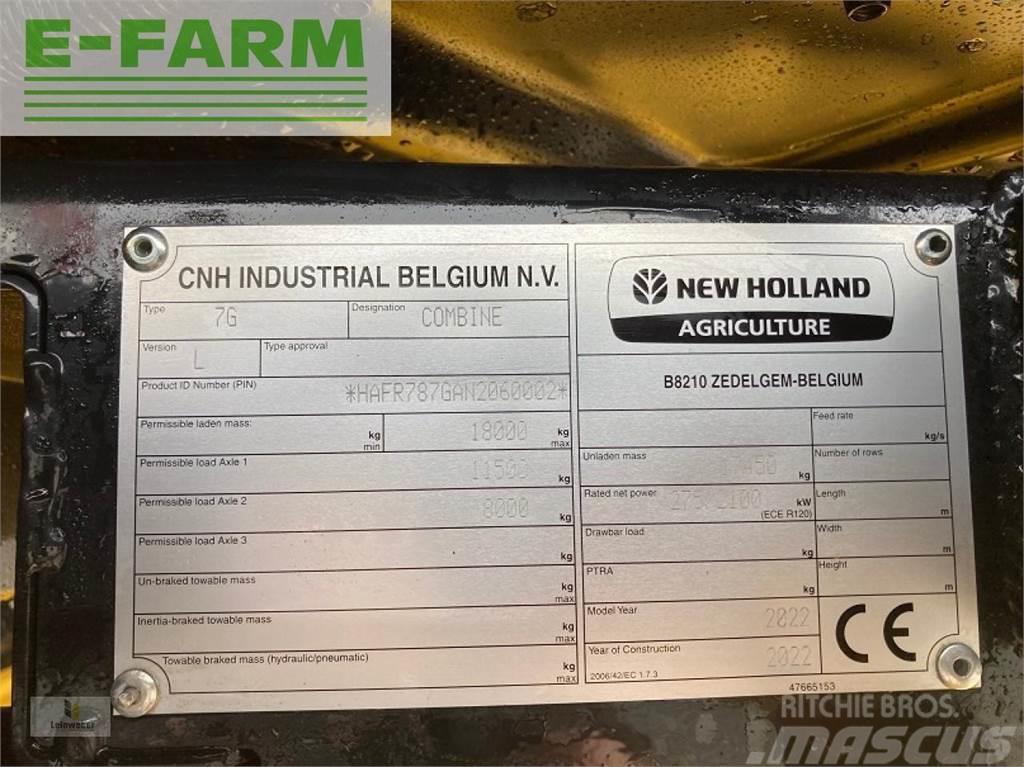 New Holland cr 7.80 Зернозбиральні комбайни