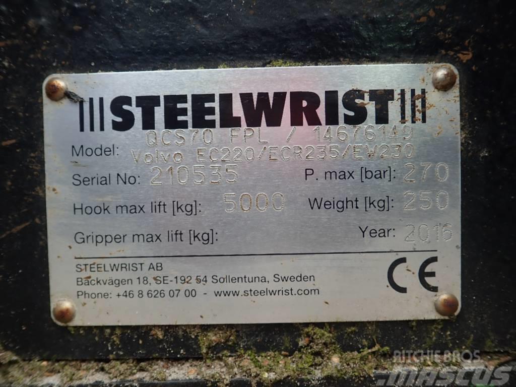 Steelwrist hydr. Schnellwechsler S70 mit Lasthaken passend fü Швидкі з`єднувачі