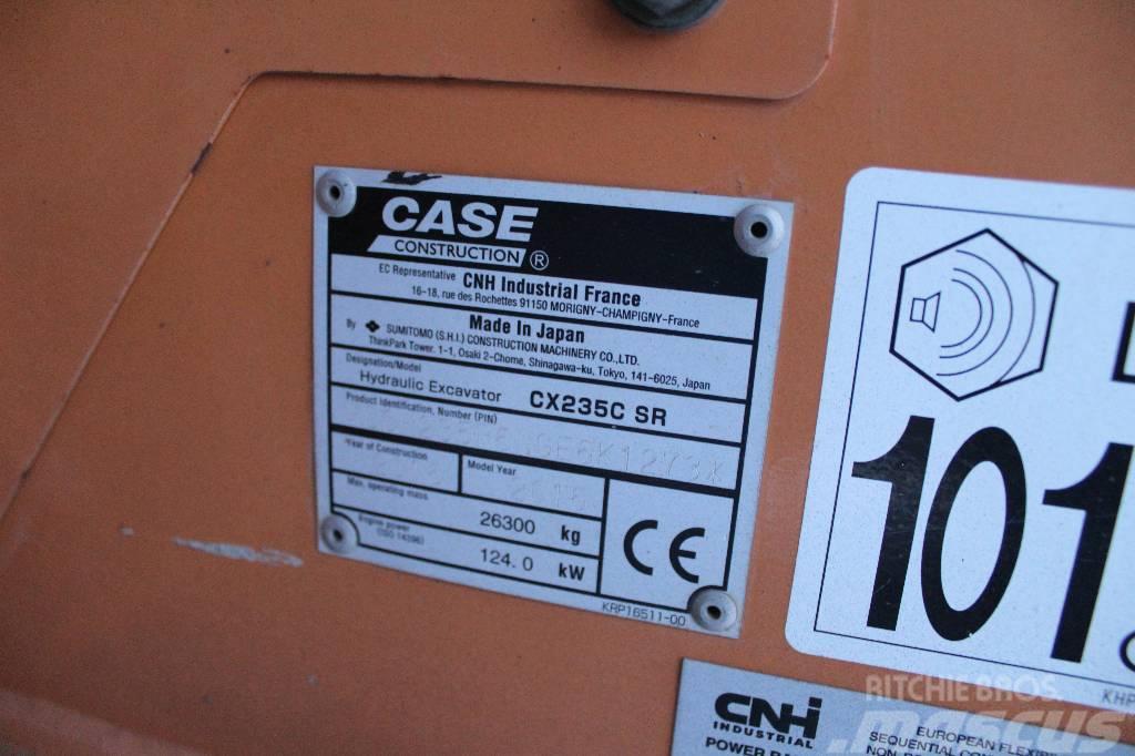 CASE CX 235 C SR Гусеничні екскаватори