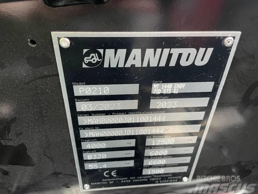 Manitou MT 1440/Telehandler fixed 14 meter 4 tons Телескопічні навантажувачі