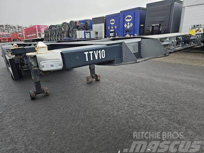Burg Bpo 12 27 CCXGX 00 | 30 ft 20 ft tank cont chassis Напівпричепи для перевезення контейнерів