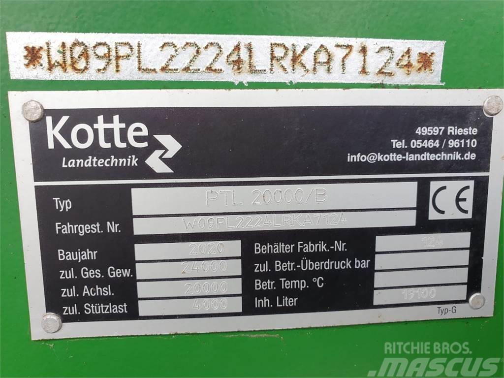 Kotte GARANT PTL 20000/B Цистерни для перевезення суспензій