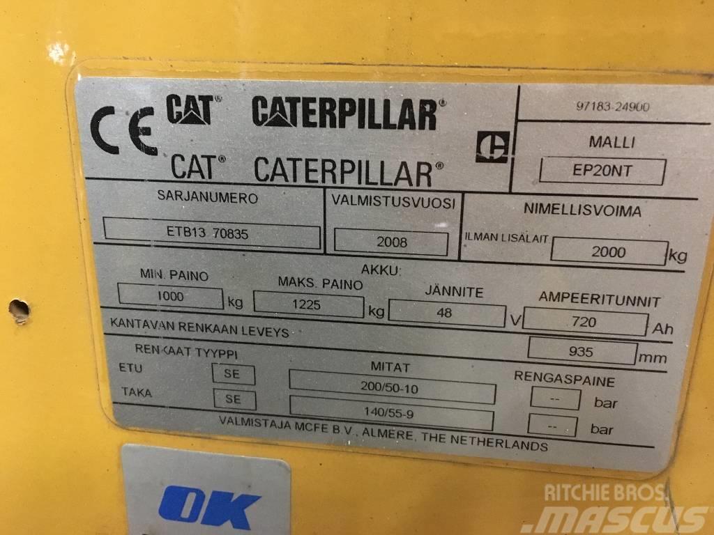 CAT EP 20 NT Електронавантажувачі