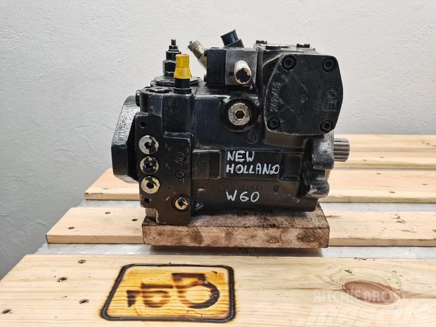 New Holland W60 {Rexroth A4VG56DA1D2}drive pump Гідравліка