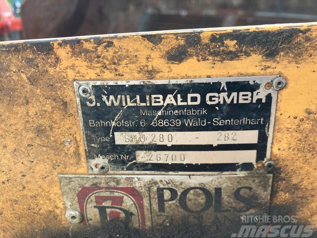 Willibald SHU 280 - 282 Навісні та причіпні косарки