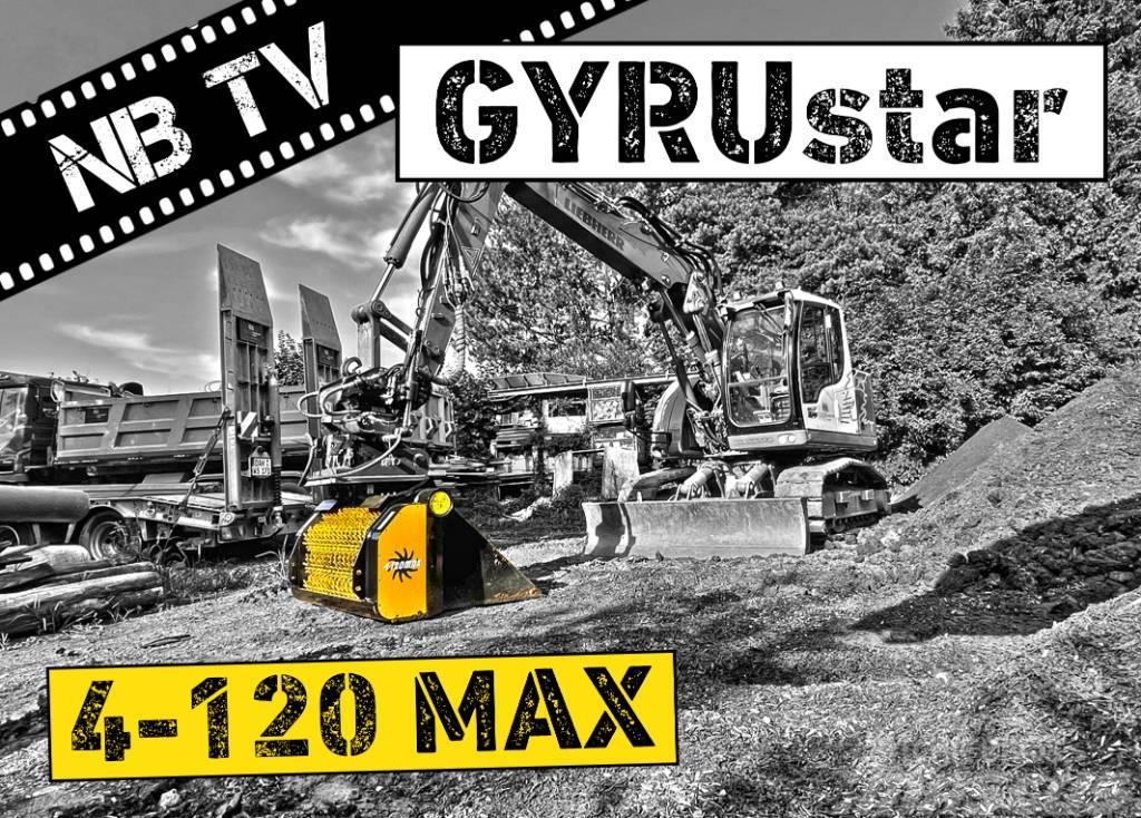 Gyru-Star 4-120MAX | Separatorschaufel Bagger Просівні ковші