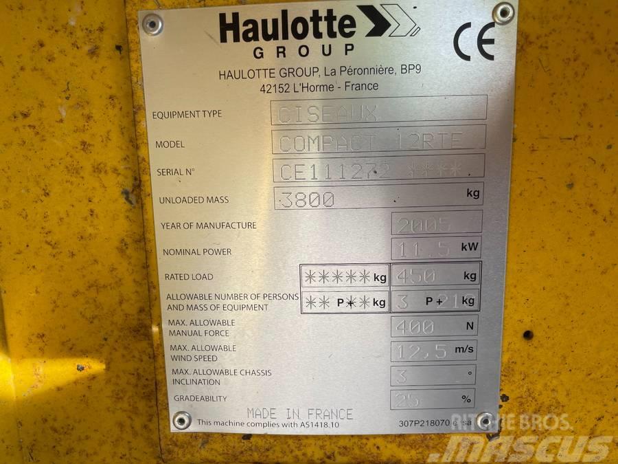 Haulotte Compact 12 RTE Підйомники-ножиці
