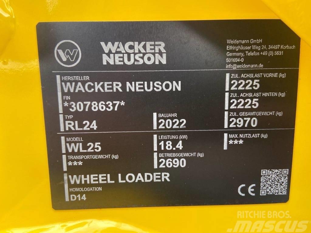 Wacker Neuson WL25 Фронтальні навантажувачі