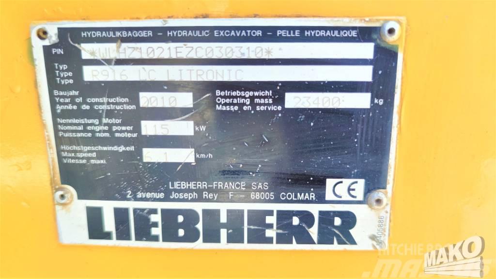 Liebherr R 916 LC Гусеничні екскаватори