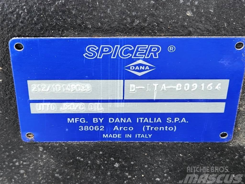 Spicer Dana 212/10149033 - Axle/Achse/As Осі