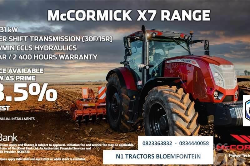 McCormick PROMO - McCormick X7 Range 121 - 131kW Трактори
