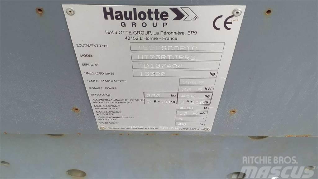 Haulotte HT23RTJ Телескопічні підйомники