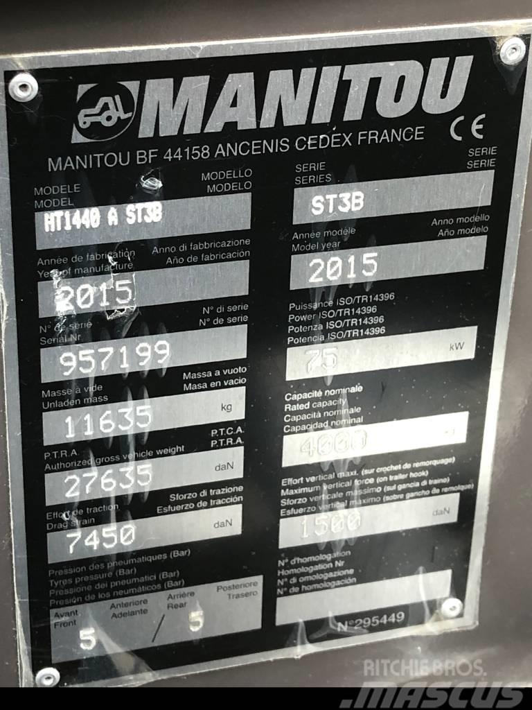 Manitou MT1440 A ST3B Телескопічні навантажувачі