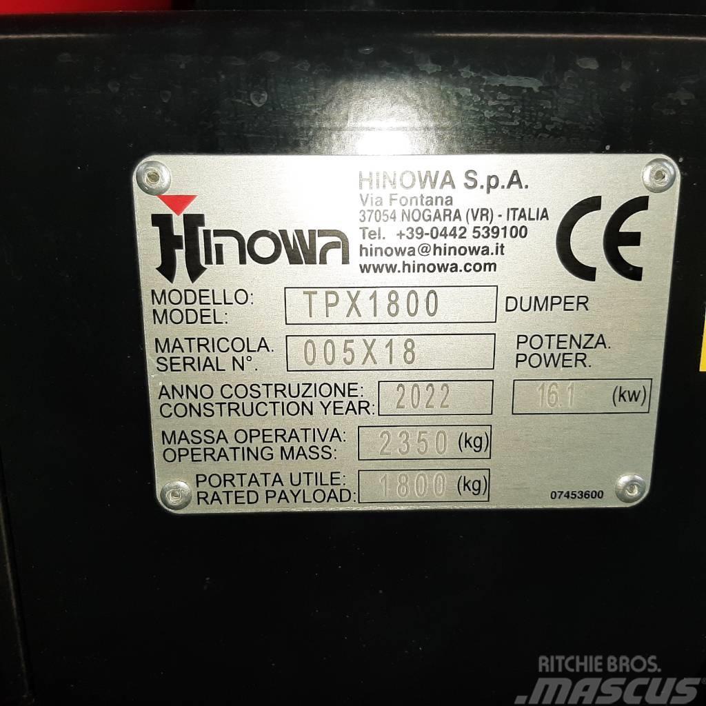 Hinowa TPX1800 Навантажувачі підвищеної прохідності