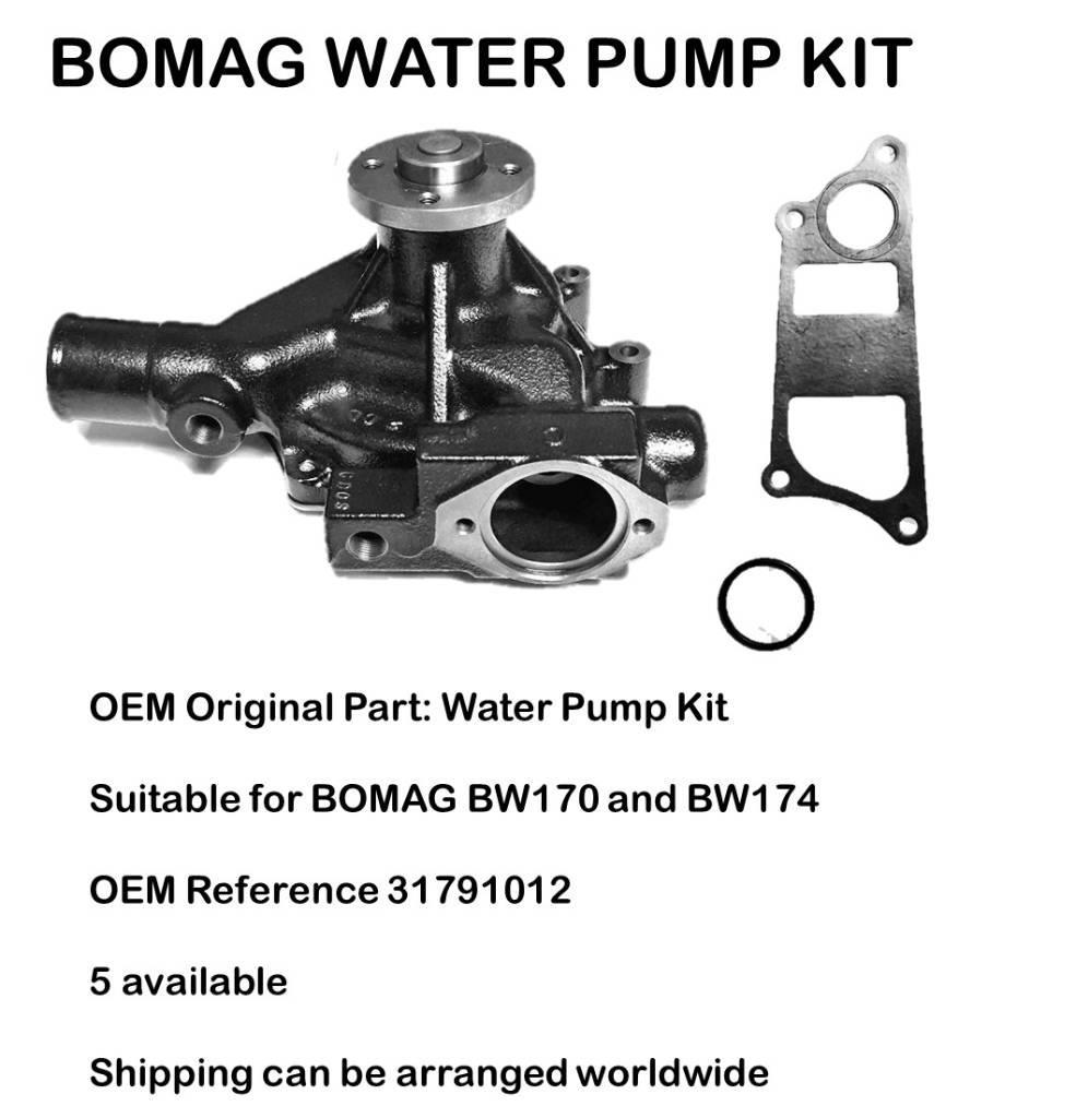 Bomag BW 170 Water Pump Гідравліка