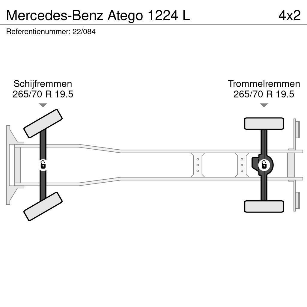 Mercedes-Benz Atego 1224 L Фургони
