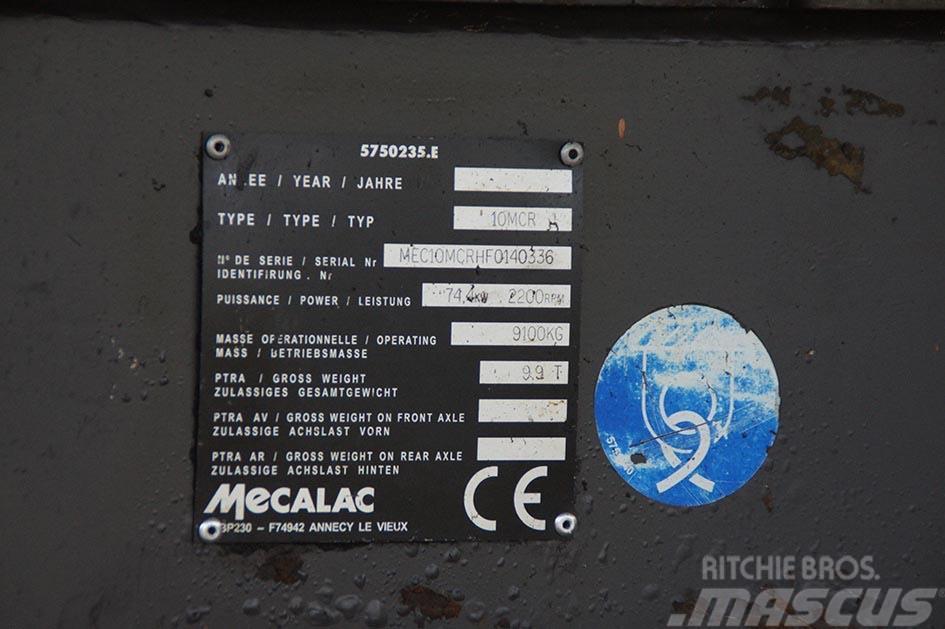 Mecalac Rupsgraafmachine 10MCR Гусеничні екскаватори