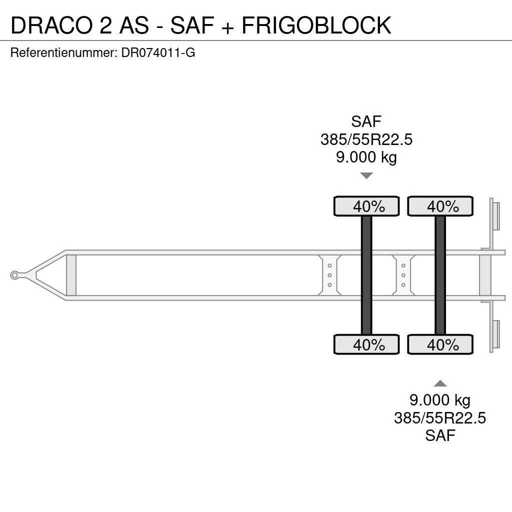 Draco 2 AS - SAF + FRIGOBLOCK Причепи-рефрижератори