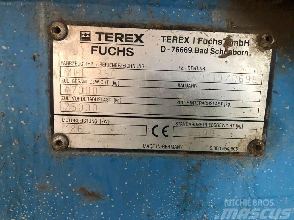 Terex Fuchs MHL 360 Колісні екскаватори