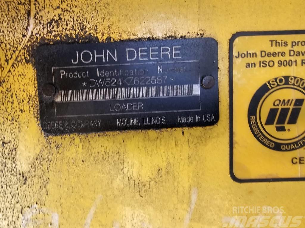 John Deere 524 K Фронтальні навантажувачі