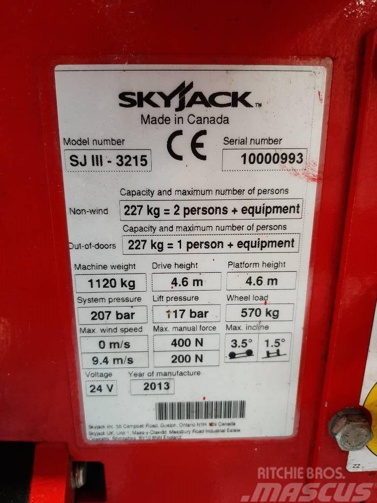 SkyJack SJIII 3215 Підйомники-ножиці