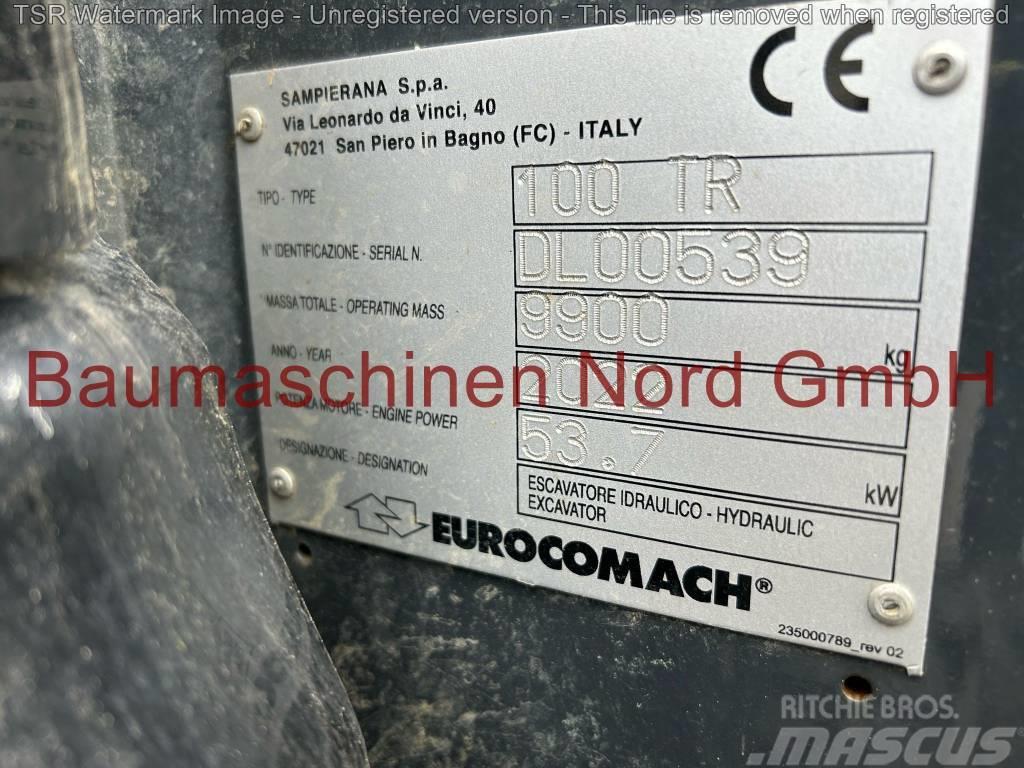 Eurocomach 100TR -Demo- Середні екскаватори 7т. - 12т.