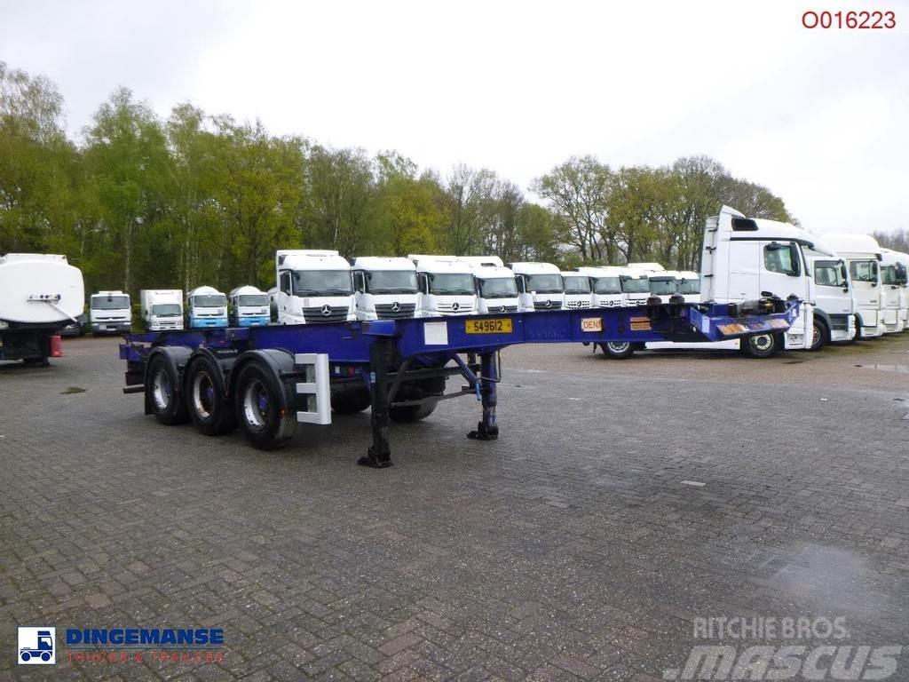 Dennison 3-axle container trailer 20-30-40-45 ft Напівпричепи для перевезення контейнерів