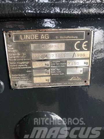 Linde H45D Дизельні навантажувачі