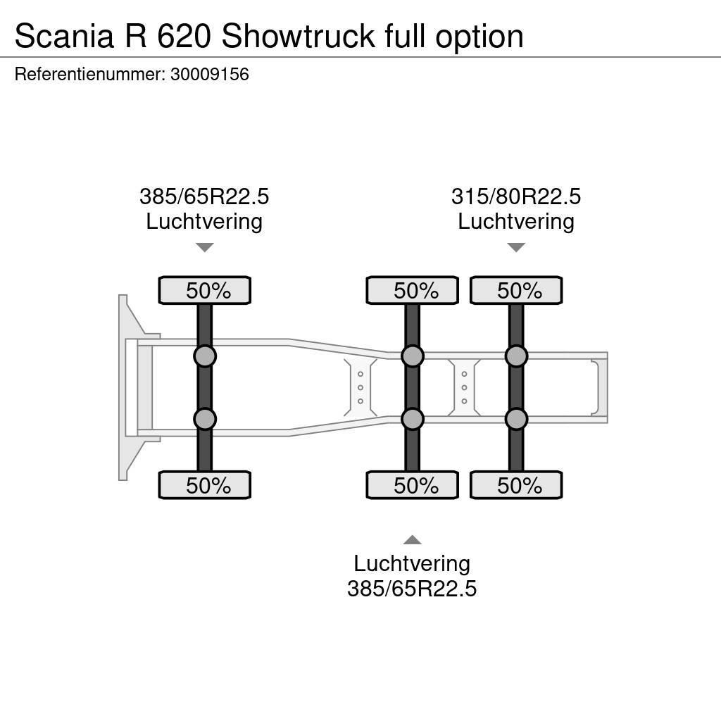 Scania R 620 Showtruck full option Тягачі