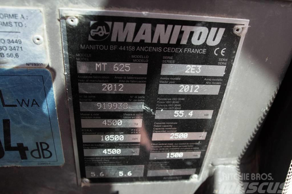 Manitou MT625 Телескопічні навантажувачі