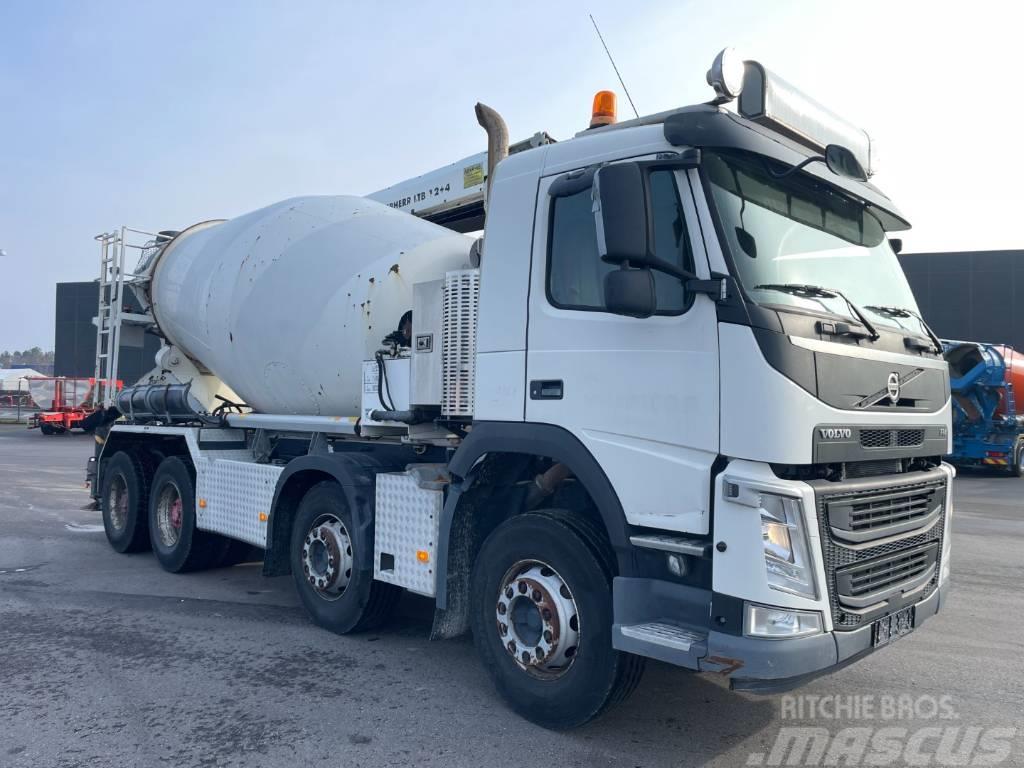 Volvo FM410 8x4 Liebherr HTM 904 9 m3 + Belt 12 + 4 m. Бетономішалки (Автобетонозмішувачі)