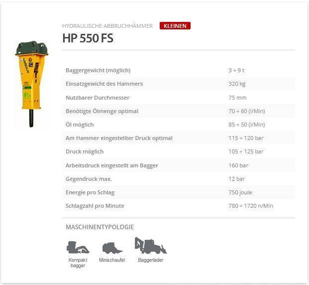 Indeco HP 550 FS Плуги