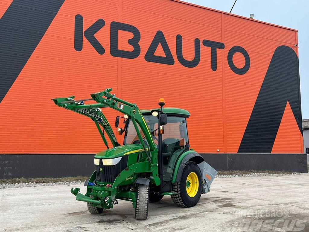 John Deere 3045 R 4x4 AC / PTO IN THE FRONT AND BACK Трактори