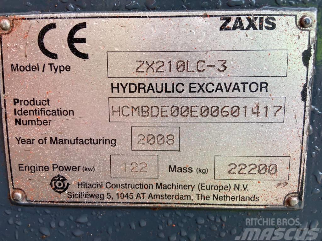 Hitachi ZX 210 LC-3 Гусеничні екскаватори