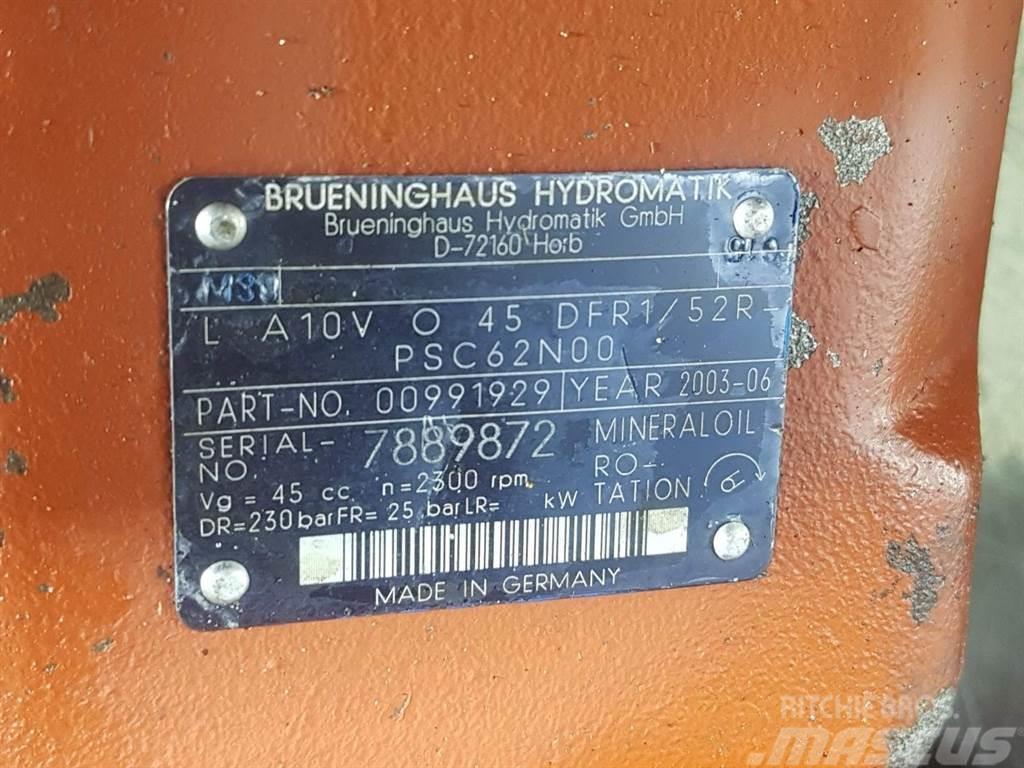 Brueninghaus Hydromatik L A10VO45DFR1/52R-R910991929-Load sensing pump Гідравліка