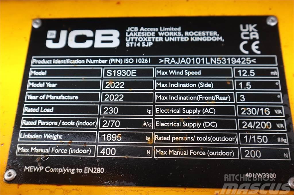 JCB S1930E Valid inspection, *Guarantee! New And Avail Підйомники-ножиці