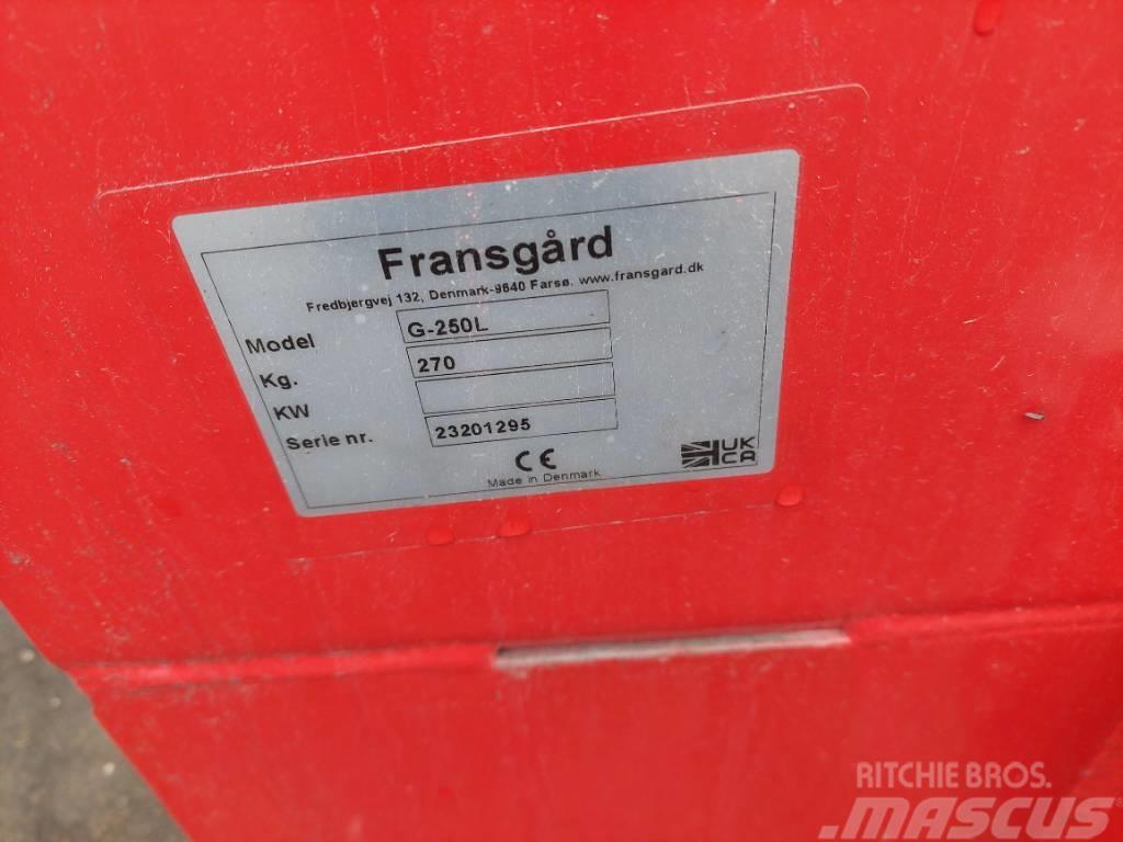 Fransgård 6 250l Снігозбиральні машини