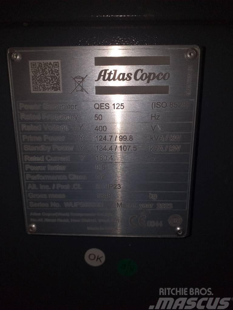 Atlas Copco QES125 Дизельні генератори