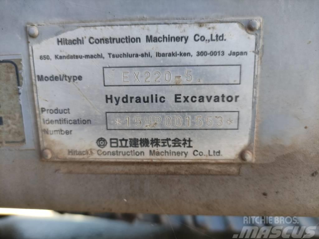 Hitachi EX 220-5 Гусеничні екскаватори