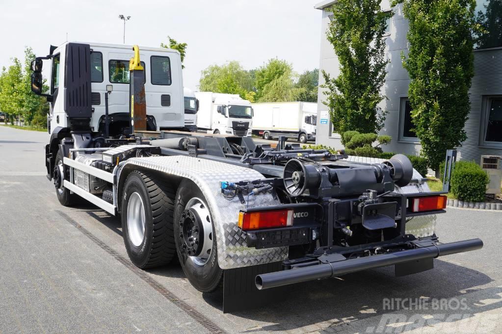 Iveco Stralis 360 E6 6×2 / MARREL 20t hooklift Вантажівки з гаковим підйомом
